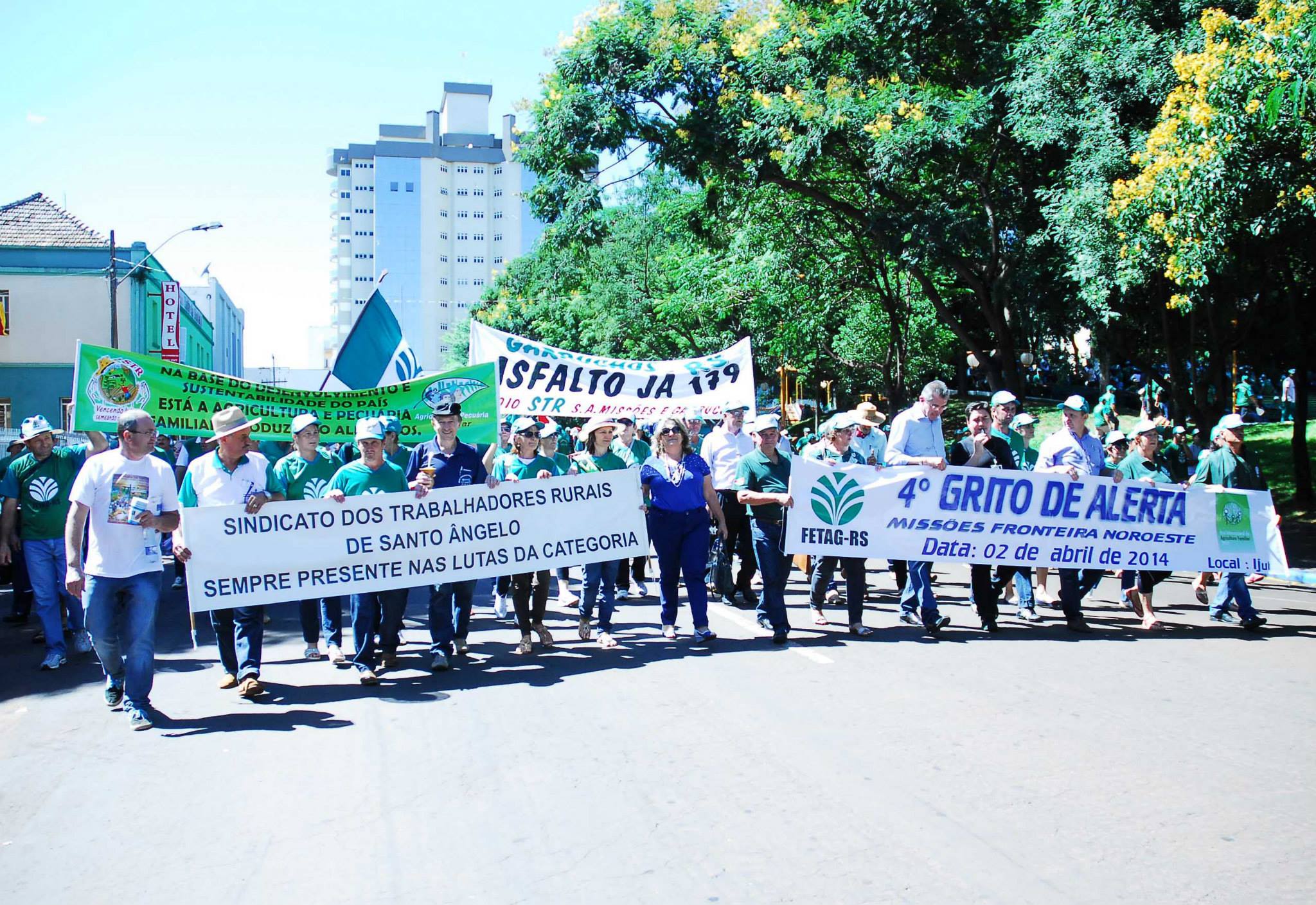 Realizado o 4º Grito de Alerta