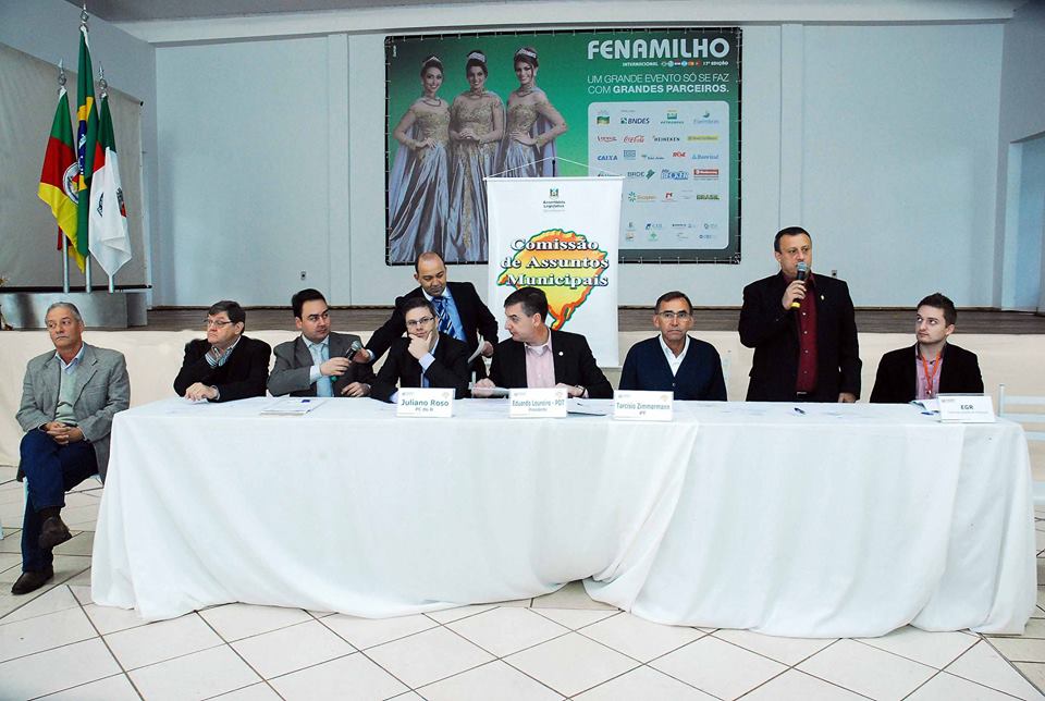 Melhorias nos trevos da ERS 344 são confirmadas durante audiência promovida pela Comissão de Assuntos Municipais da Assembleia Legislativa do Estado.