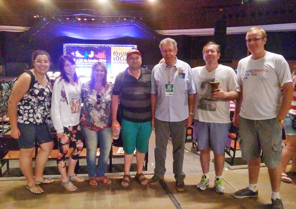 Vereador Gilberto Corazza participa do Fórum Social Mundial 2016
