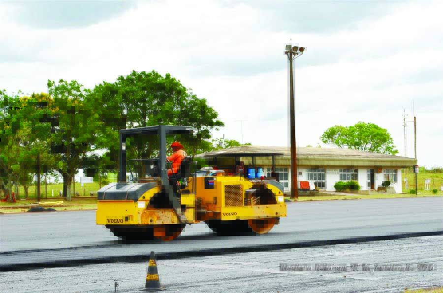 Legislativo segue registrando e divulgando, diariamente, o andamento das obras no Aeroporto de Santo Ângelo