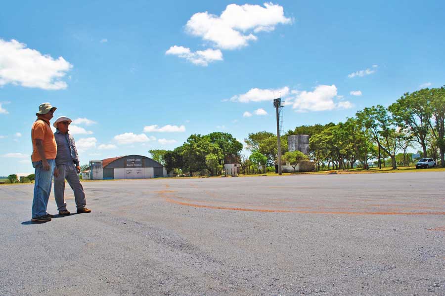 Legislativo segue registrando e divulgando, diariamente, o andamento das obras no Aeroporto de Santo Ângelo