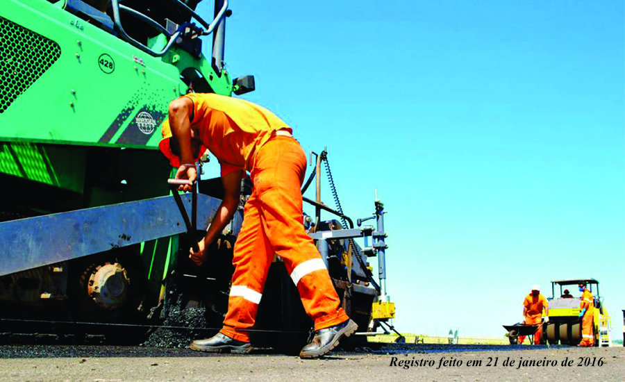 Legislativo segue registrando e divulgando, diariamente, o andamento das obras no Aeroporto de Santo Ângelo