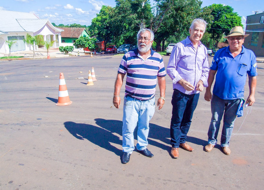 Presidente da Câmara, Adolar Queiroz, acompanha obras de mobilidade urbana 