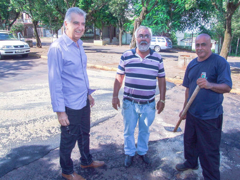 Presidente da Câmara, Adolar Queiroz, acompanha obras de mobilidade urbana 