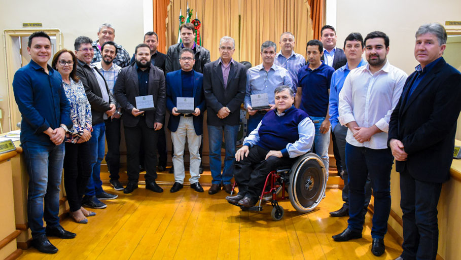 Mais três parceiros do Projeto Câmara Cidadã são homenageados 