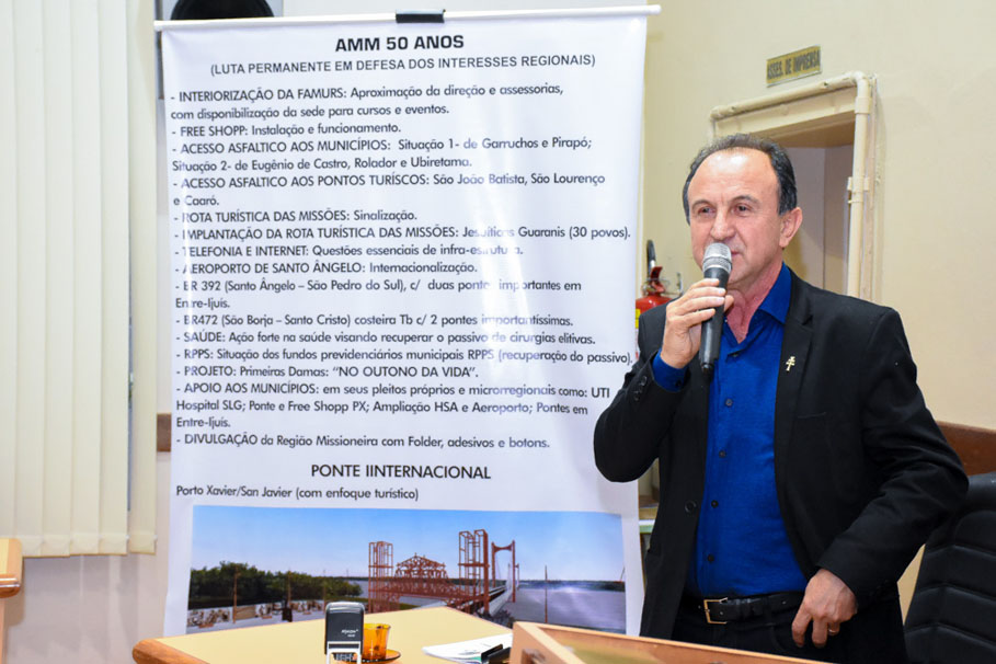 Vereadores de Santo Ângelo recebem Presidente da AMM e esclarecem questões ligadas aos projetos pleiteados pela região.