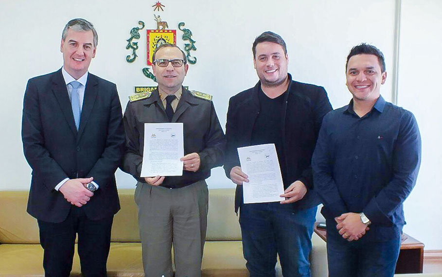 Vereadores buscam apoio para fortalecer atividades do Centro Missioneiro de Equoterapia Santo Ângelo Custódio.