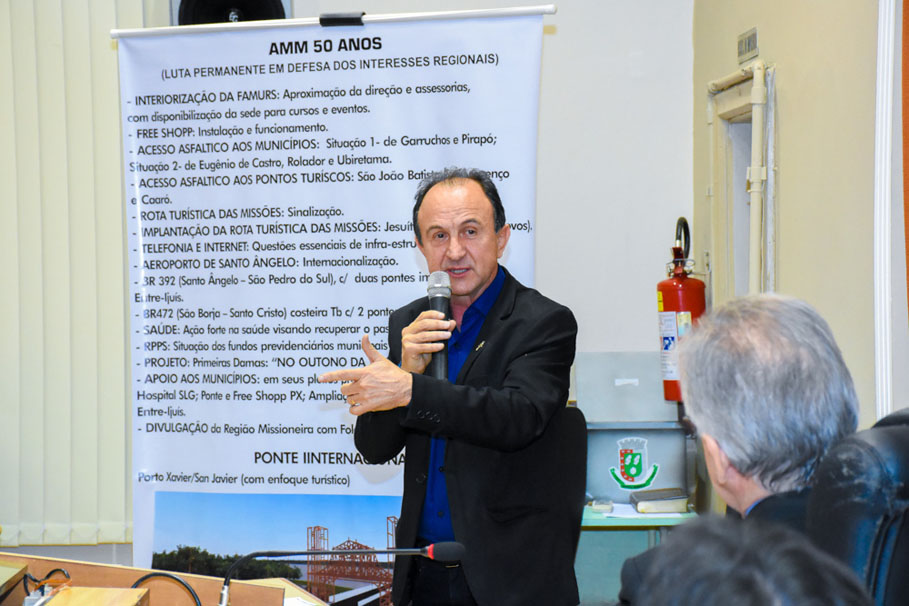 Vereadores de Santo Ângelo recebem Presidente da AMM e esclarecem questões ligadas aos projetos pleiteados pela região.
