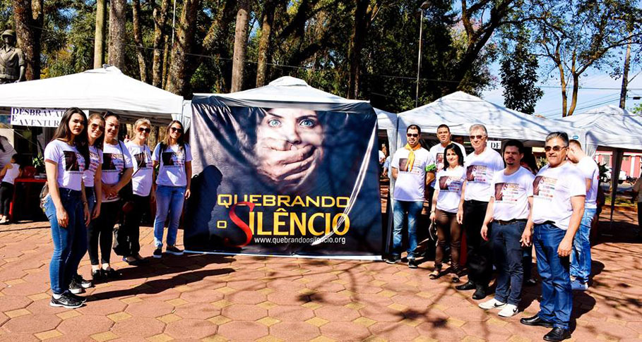 Movimento  “Quebrando o Silêncio” reuniu centenas de pessoas no último final de semana 