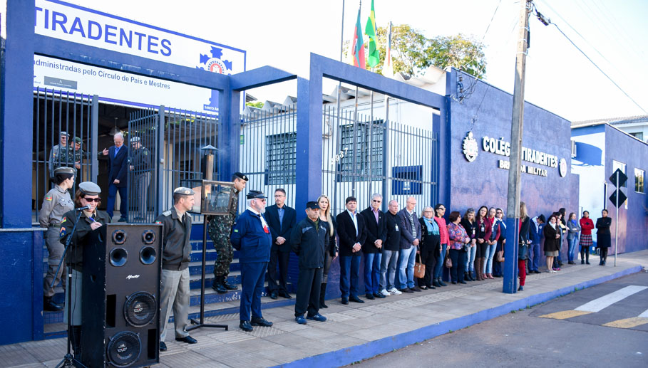 SANTO ÂNGELO RECEBE A CHAMA DA PÁTRIA