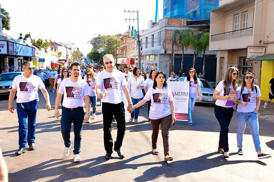 Movimento  “Quebrando o Silêncio” reuniu centenas de pessoas no último final de semana 