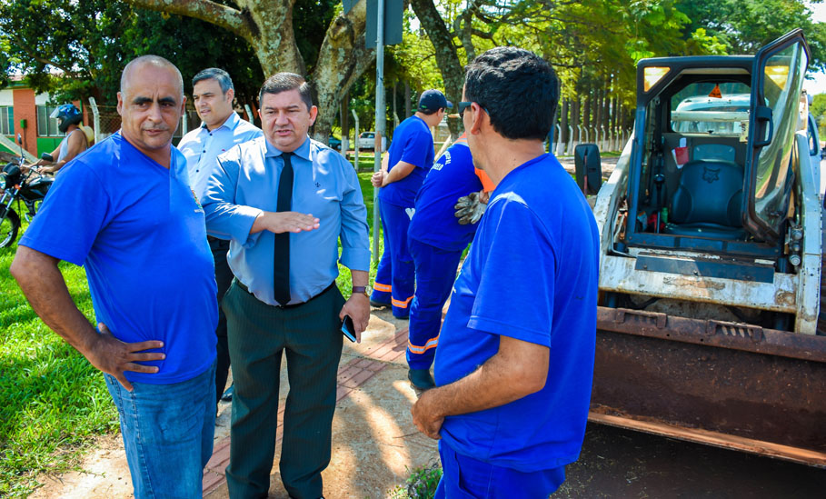 ERS-218: Presidente do Legislativo acompanha melhorias no Trevo de acesso ao Bairro Garibaldi Carrera Machado 