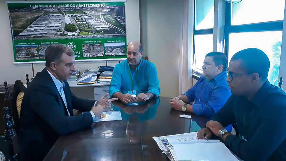 Em Porto Alegre, Prefeito e Presidente da Câmara buscam regularizar situação da área da antiga CEASA