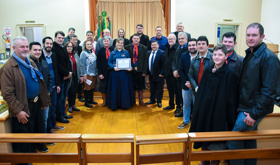 CTG A Voz dos Pampas completa 50 anos é homenageado pela Câmara de Vereadores de Santo Ângelo