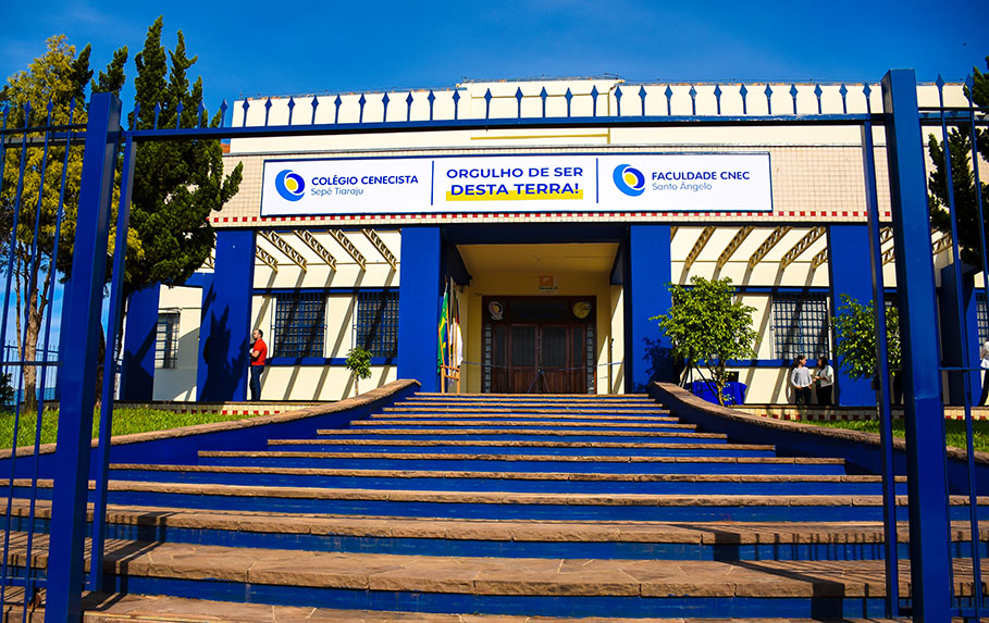 Presidente do Legislativo participa de reinauguração de entrada do Colégio Cenecista Sepé Tiaraju