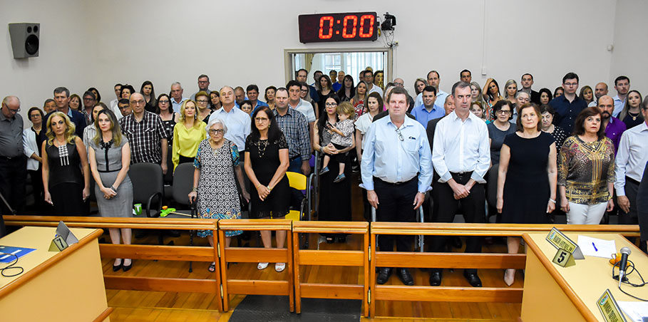 Hermes Antônio Marchetti recebe título de Cidadão Honorário da Câmara de Vereadores