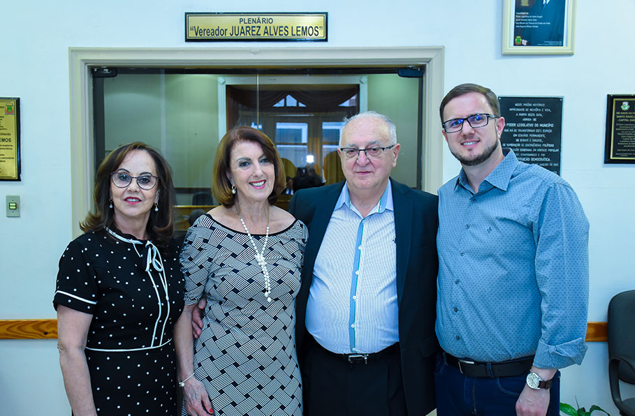 Hermes Antônio Marchetti recebe título de Cidadão Honorário da Câmara de Vereadores