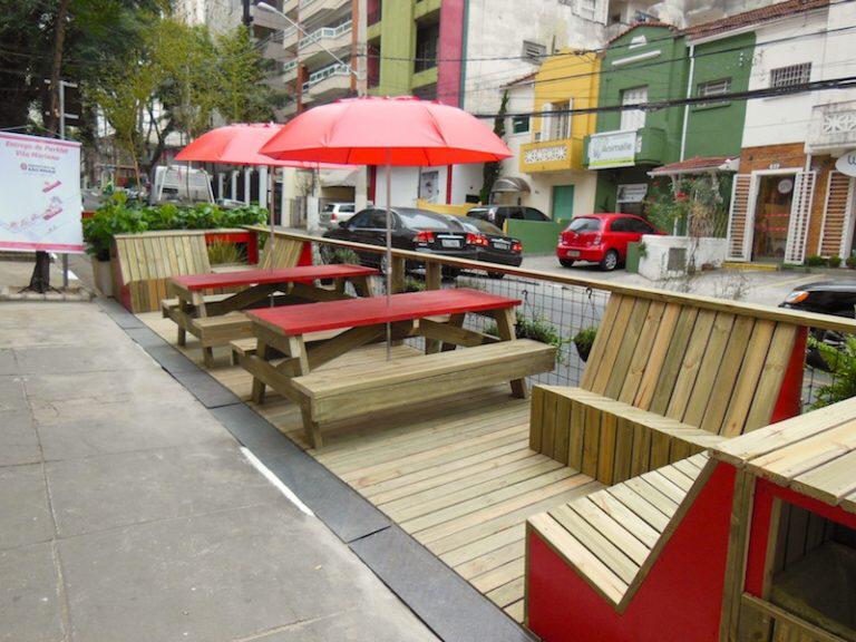 Inicia a instalação de Parklets em Santo Ângelo