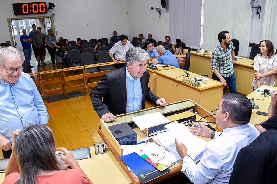 Dionísio Faganello (DEM) é o novo presidente da Câmara de Vereadores