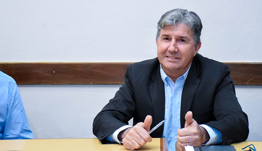 Dionísio Faganello (DEM) é o novo presidente da Câmara de Vereadores