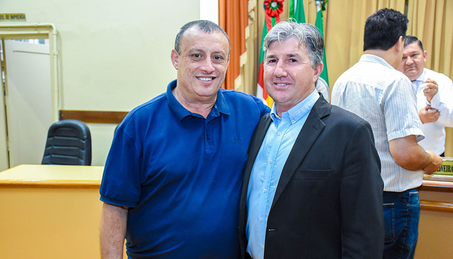 Dionísio Faganello (DEM) é o novo presidente da Câmara de Vereadores
