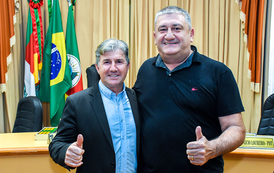 Dionísio Faganello (DEM) é o novo presidente da Câmara de Vereadores