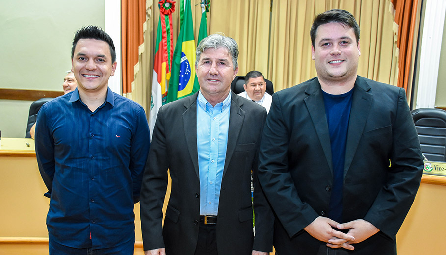 Dionísio Faganello (DEM) é o novo presidente da Câmara de Vereadores