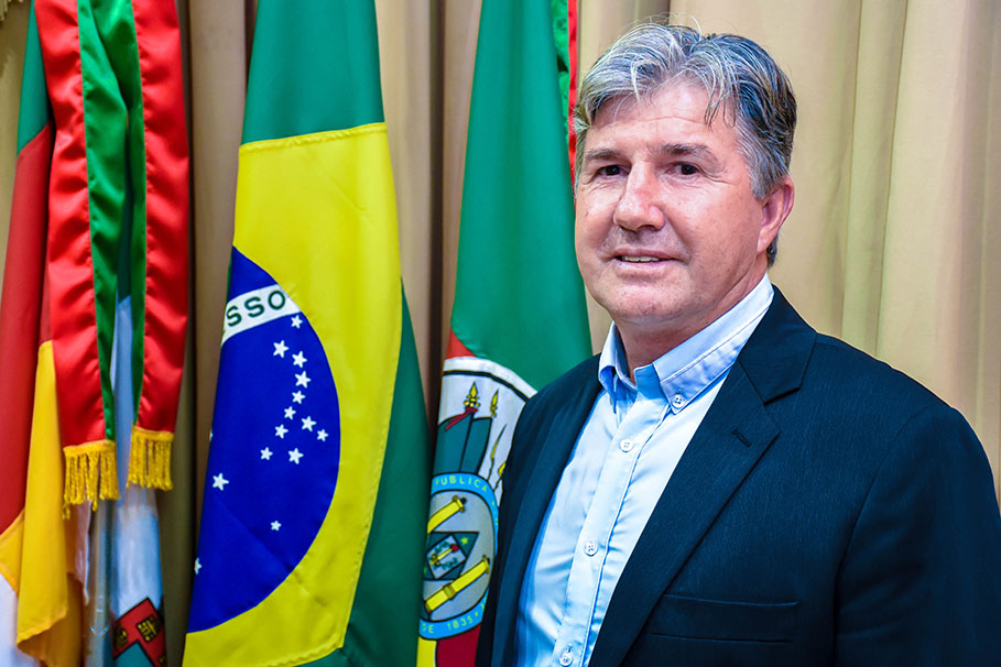 Dionísio Faganello (DEM) é o novo presidente da Câmara de Vereadores