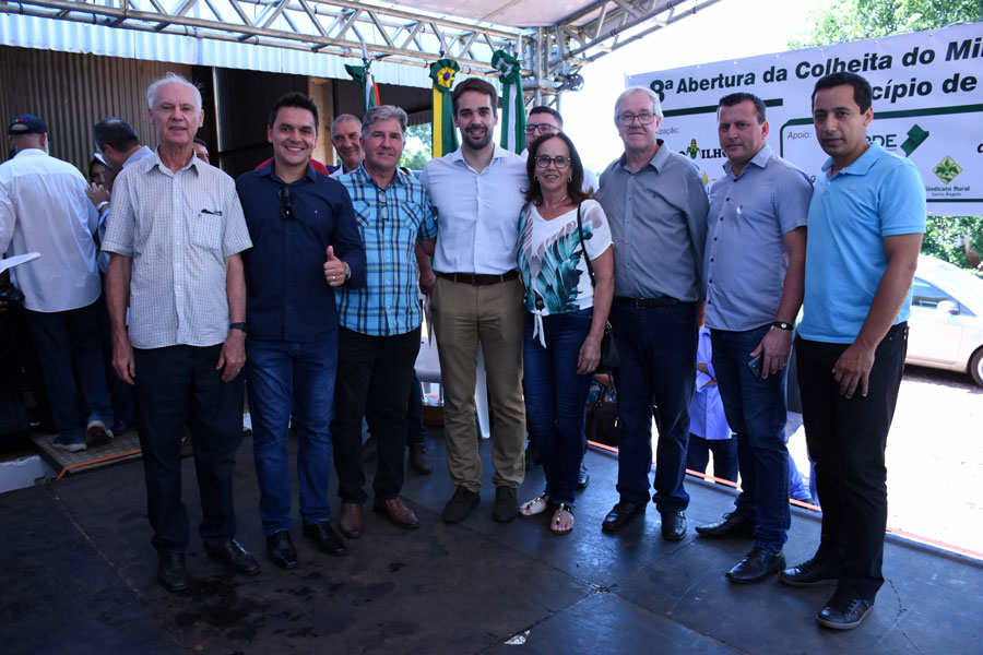 Poder Legislativo de Santo Ângelo participa da Abertura da Colheita do Milho no RS