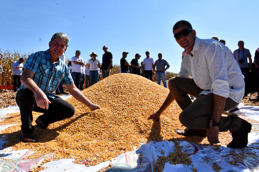 Poder Legislativo de Santo Ângelo participa da Abertura da Colheita do Milho no RS