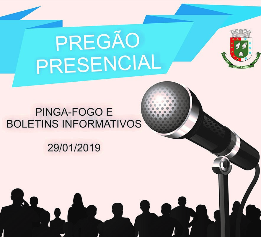 ABERTO EDITAL DE LICITAÇÃO PARA TRANSMISSÃO DO “PINGA-FOGO” E DIVULGAÇÃO DE BOLETINS INFORMATIVOS