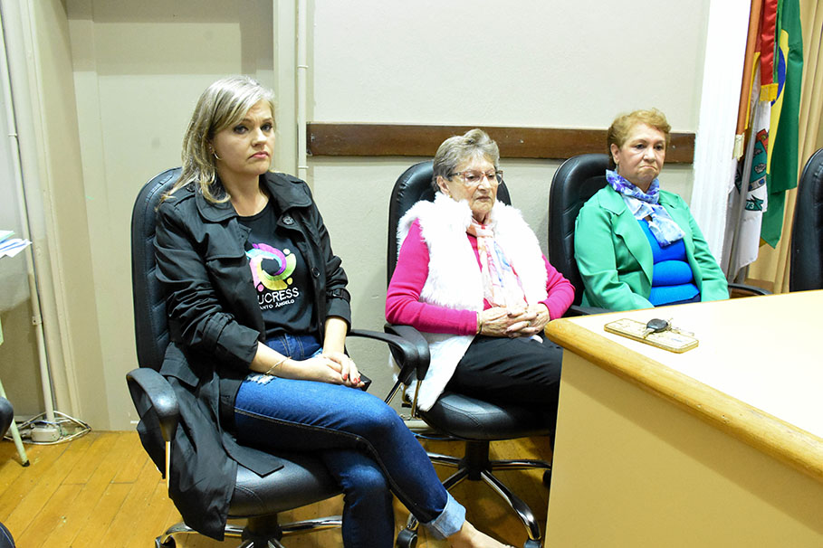 Assistentes sociais são homenageadas no Legislativo de Santo Ângelo