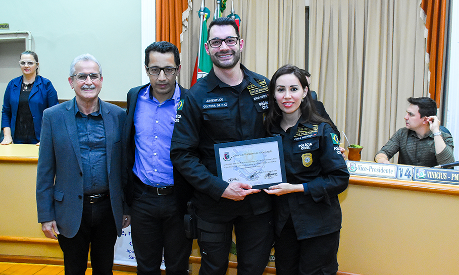 Homenagens do Selo Pela Vida são entregues em Sessão Especial