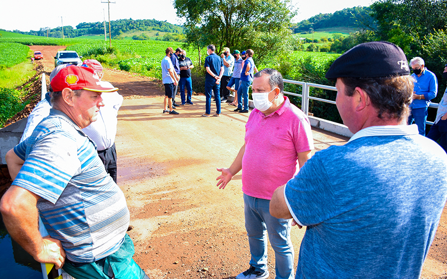 Inaugurada ponte na Linha Alegre entre Santo Ângelo e Guarani das Missões