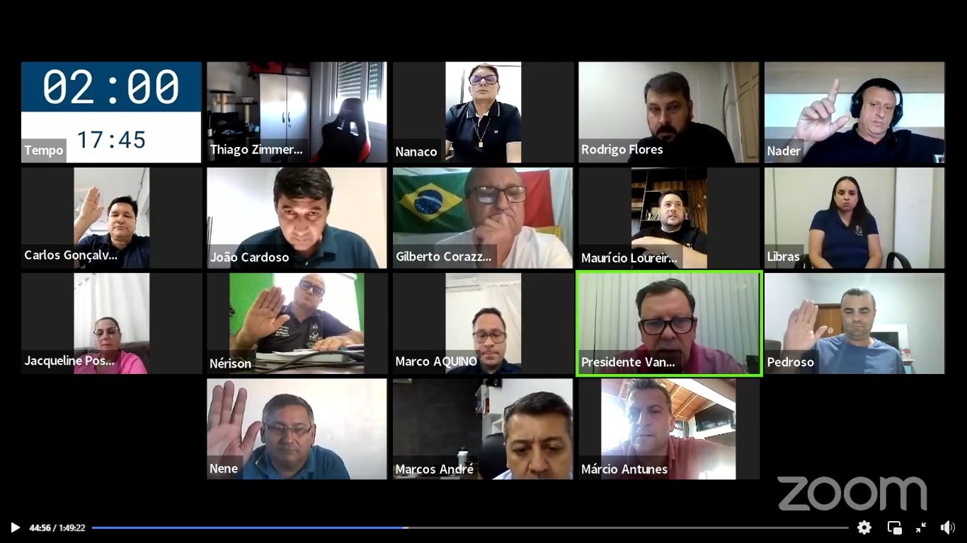 Confira os assuntos deliberados na primeira Sessão Ordinária de 2022
