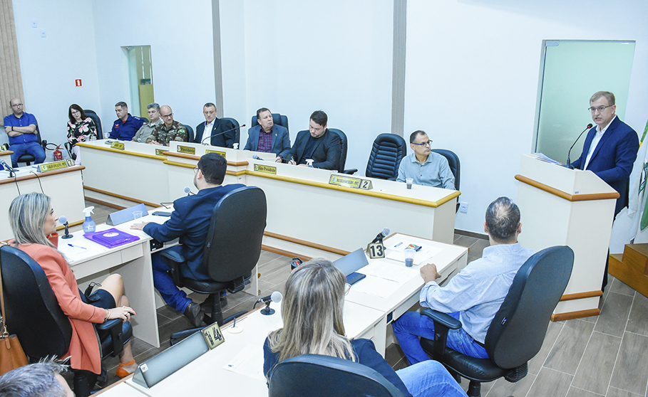 CÂMARA REALIZA HOMENAGEM AOS 149 ANOS DE SANTO ÂNGELO.