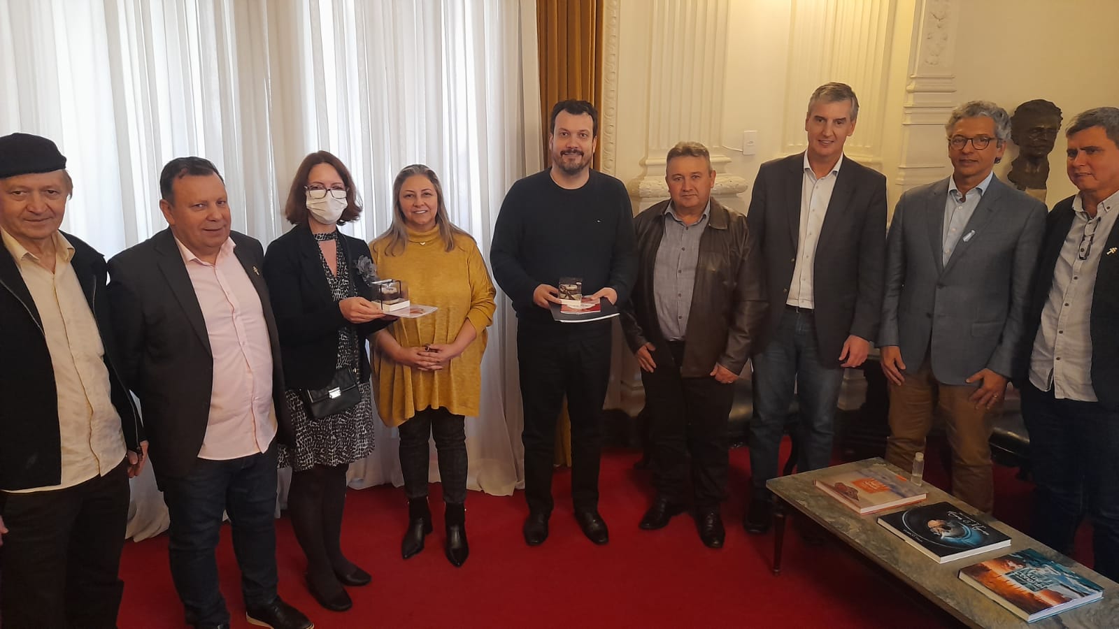  Presidente do Legislativo participa de importantes reuniões na Casa Civil em Porto Alegre