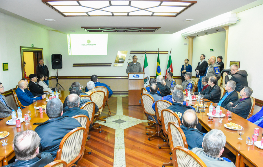 Legislativo participa de reunião com Comando-Geral da Brigada Militar