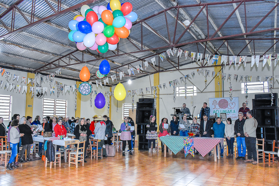 Clubes de Mães da comunidade do Rincão do Sossego realizam festa junina