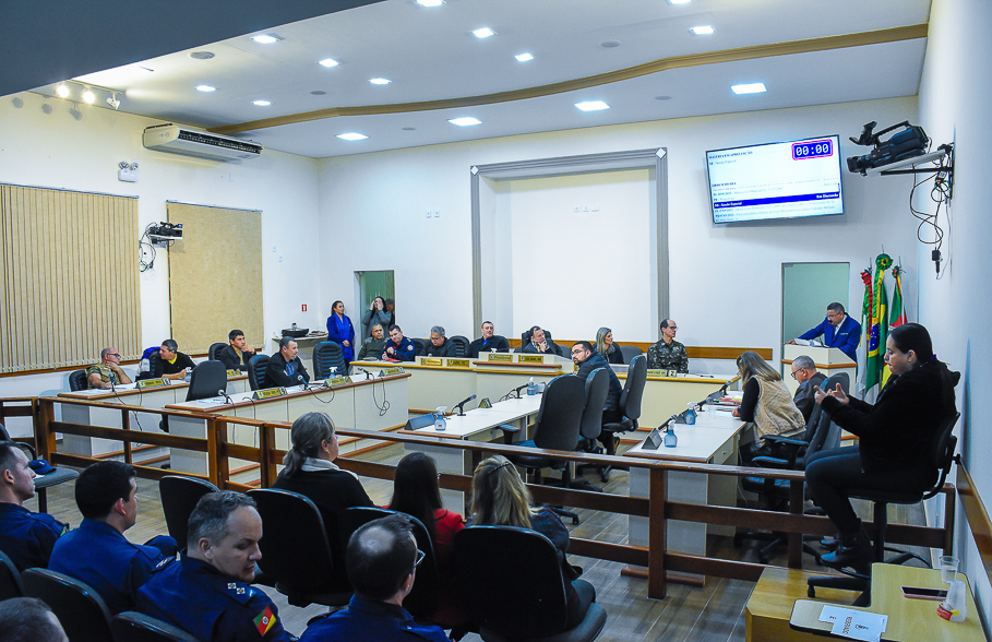 Bombeiros que atuaram contra o incêndio na Argentina recebem homenagem do Legislativo