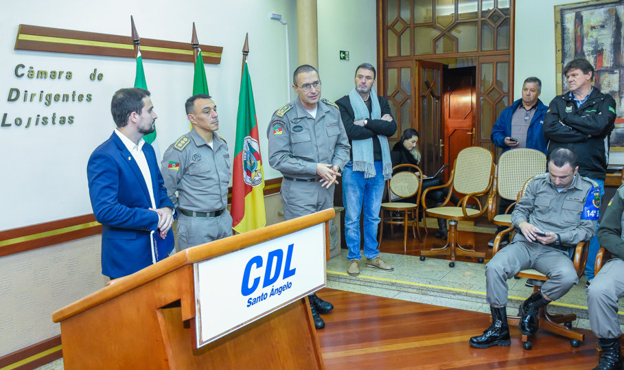 Legislativo participa de reunião com Comando-Geral da Brigada Militar