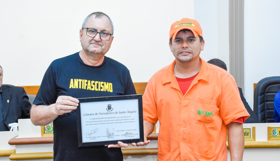 Garis santo-angelenses recebem homenagem especial do Legislativo