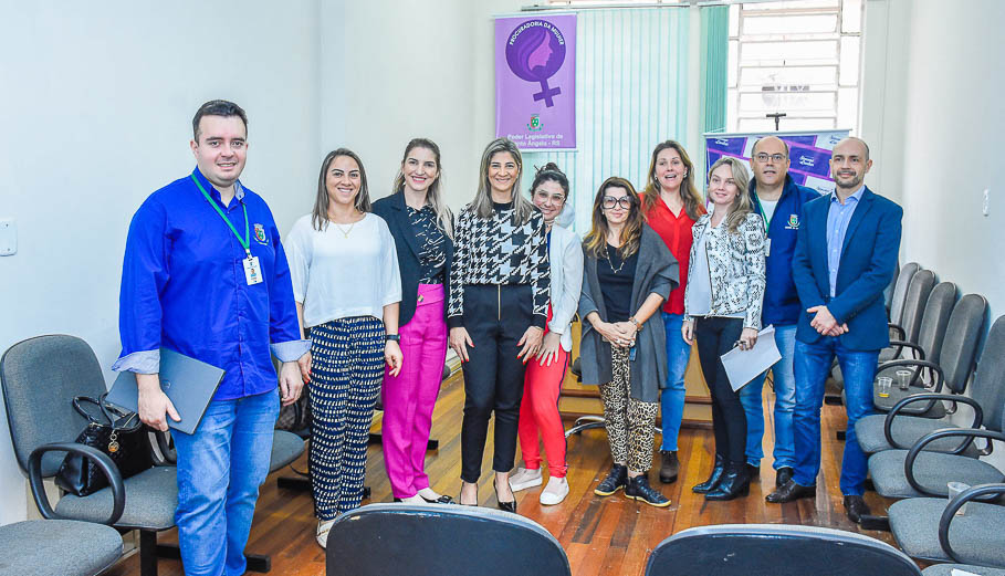 Legislativo recebe profissionais ligados a rede de proteção e atendimento à criança e ao adolescente