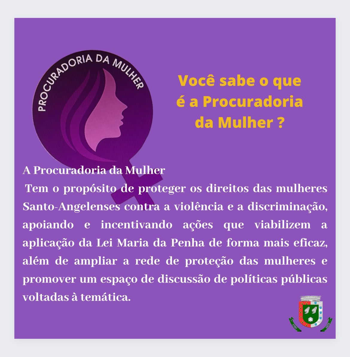 Procuradoria da Mulher reforça atuação no combate a violência contra a mulher? 