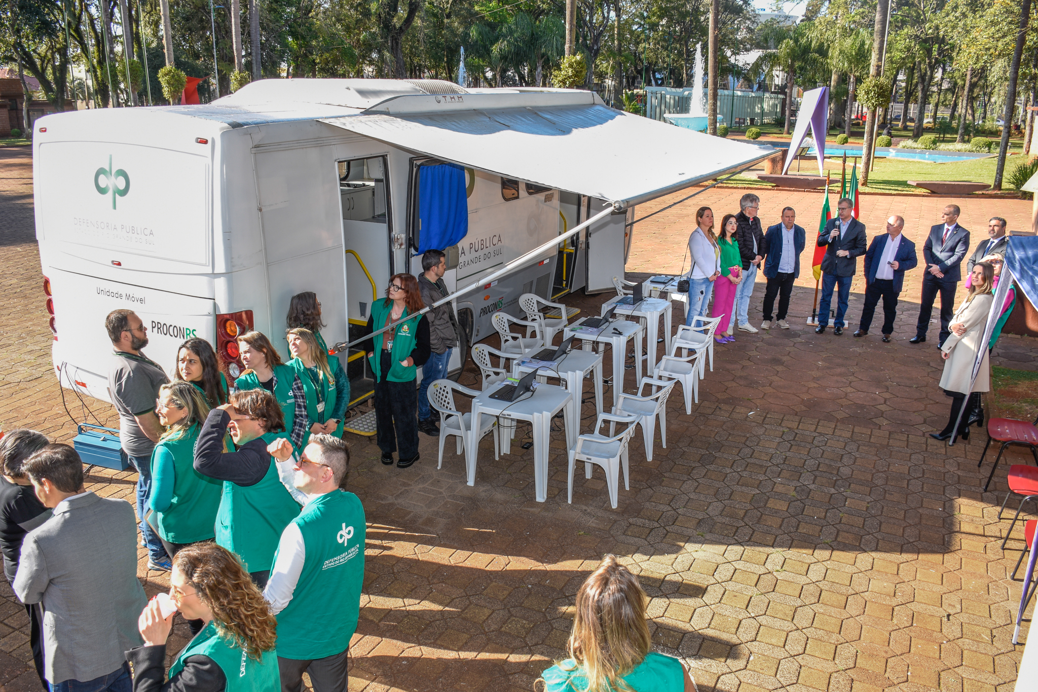 Solenidade marca o início do mutirão de atendimento da Defensoria Pública
