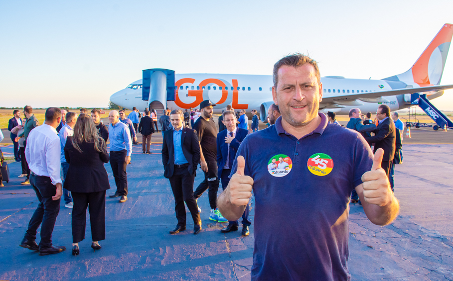 Pela primeira vez na região Boeing 737-800 da empresa Gol da início aos Voos com conexão são Paulo, Santo Ângelo 