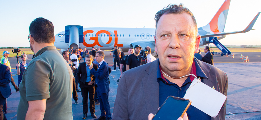 Pela primeira vez na região Boeing 737-800 da empresa Gol da início aos Voos com conexão são Paulo, Santo Ângelo 
