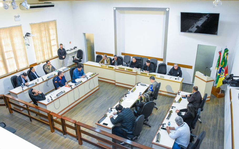 Reunião discute ações para combater assaltos no comércio em Santo Ângelo