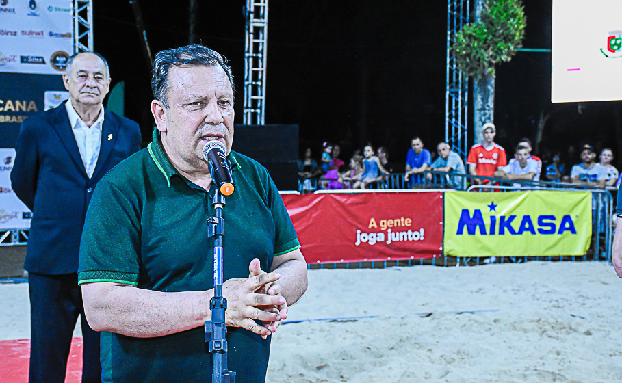Poder Legislativo de Santo Ângelo prestigia a abertura da Copa Sul-Americana de Vôlei de Praia
