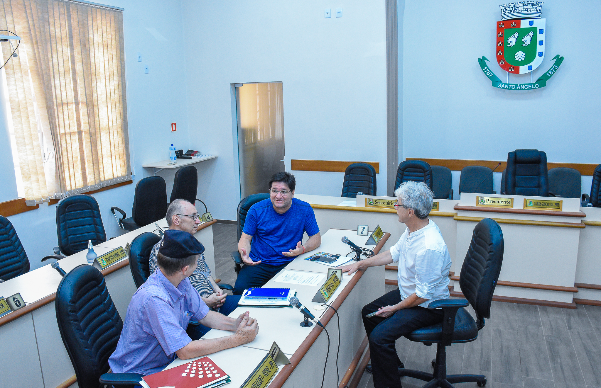 Legislativo recebe Conselho de Desenvolvimento Municipal (COMUDE)